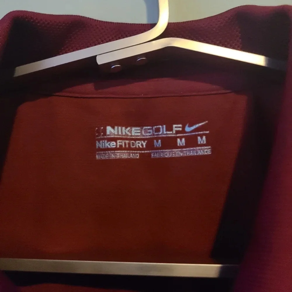 Nike golf dry fit polo t-shirt sz.M
